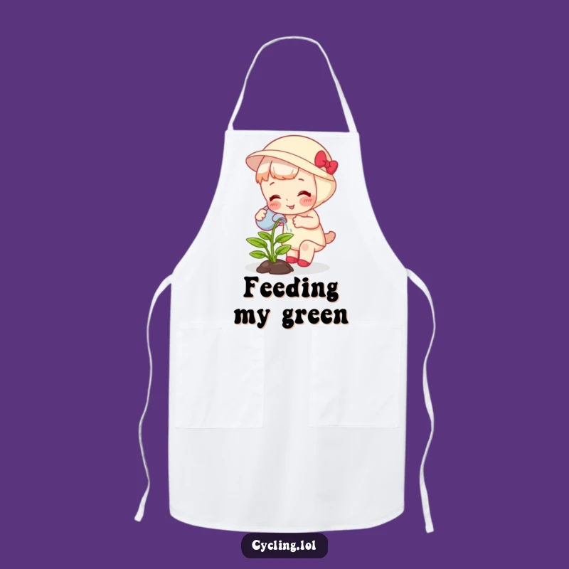 Funny Plant Waterer Apron - Kitchen Fun, Practical Funny Gift for Gardeners