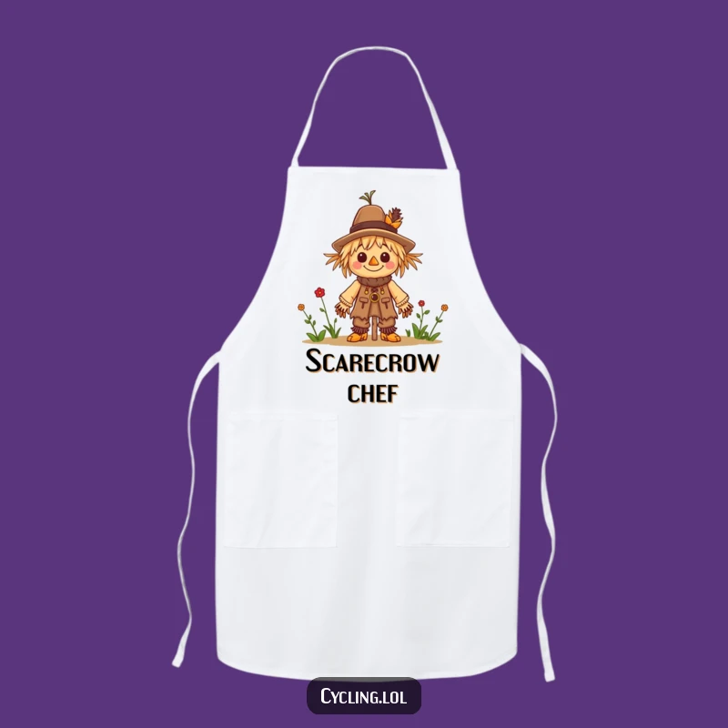 Funny Scarecrow Builder Apron: Craft with Enthusiasm and Protection