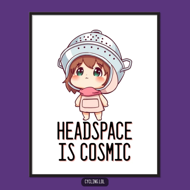 Funny Wonder Seeker Digital Art: Quirky Awe Art, Instant Funny Gift Download