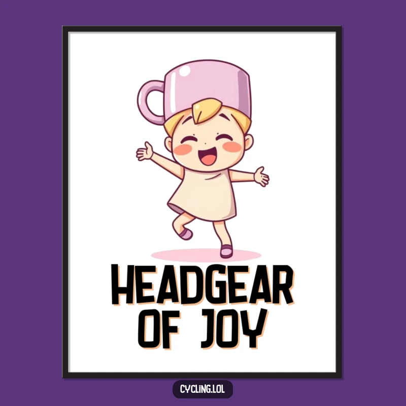 Funny Mug Hat Dancer Digital Art - Instant Download for Festive Vibes!