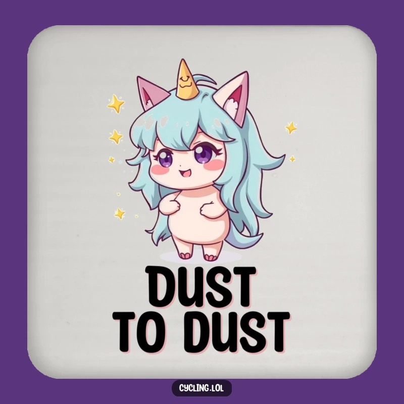 Funny Stardust Thrower Coaster - Protect Surfaces Magical Style