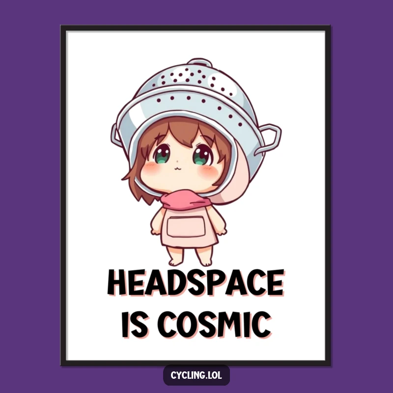 Funny Wonder Seeker Poster: Quirky Art & Awe, Unique Funny Gift Idea