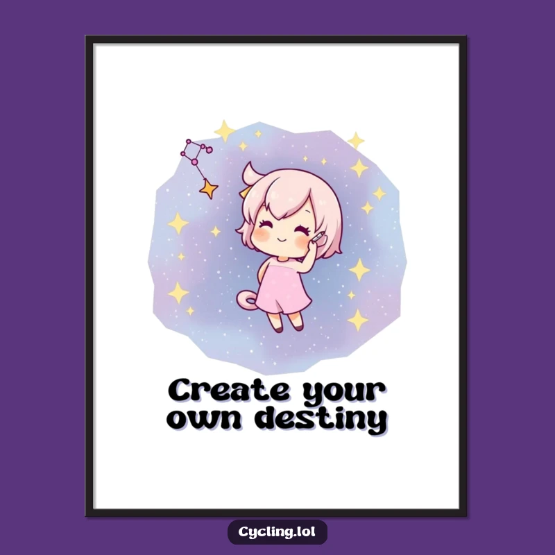 Funny Free Printable Wall Art: Constellation Creator - Downloadable Celestial Decor