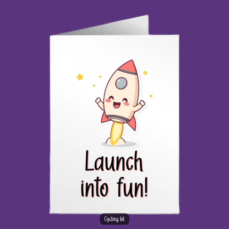 Free Printable Mug Rocket Birthday Card: Funny Downloadable Gift for Coffee Lovers
