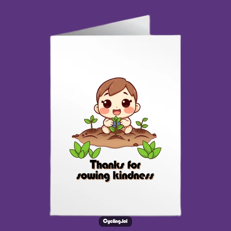 Free Printable Thank You Card: Hopeful Planter Downloadable for Growing Gratitude