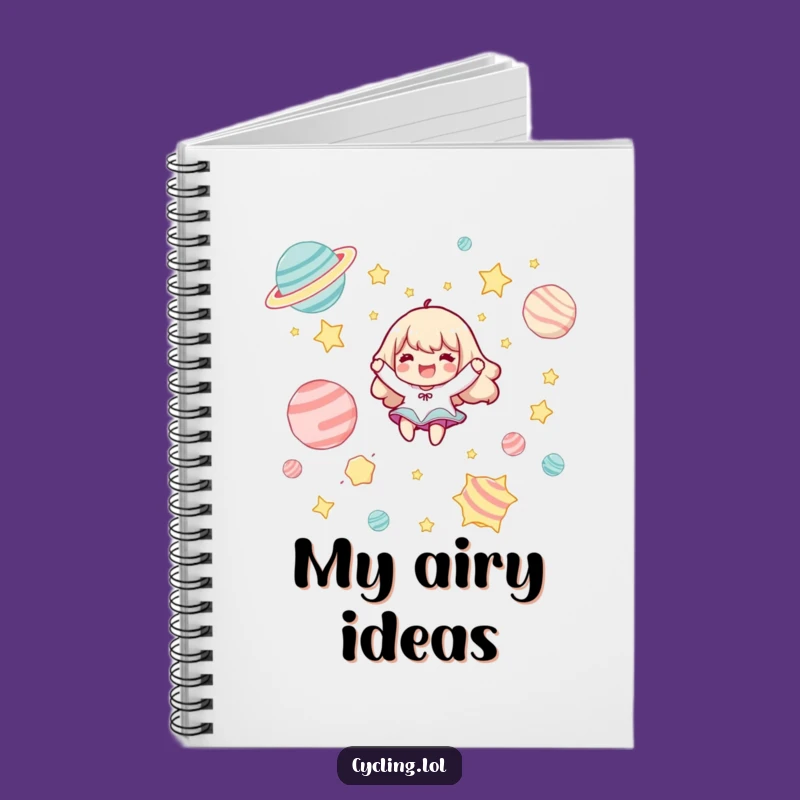 Funny Cosmic Journey Notebook: Jot Down Your Dreams, Ideal Funny Gift