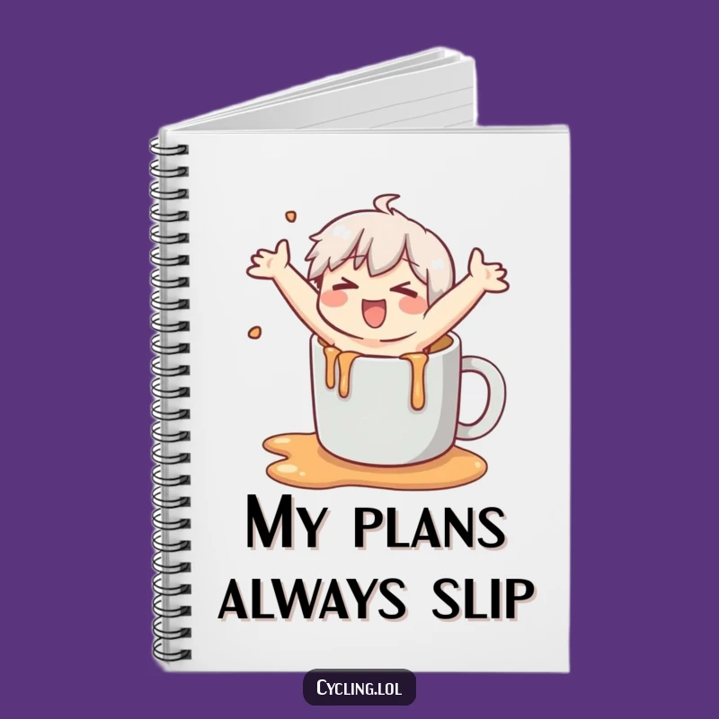 Funny Notebook: Comical Slip Happens, Hilarious Journal & Gag Gift for Notes
