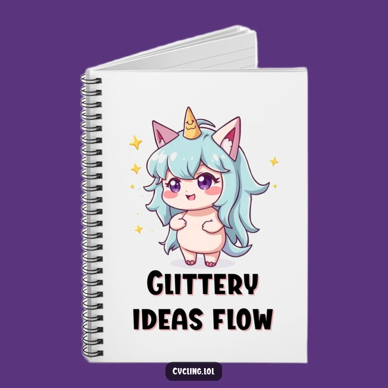 Funny Stardust Thrower Notebook - Jot Down Magical Ideas