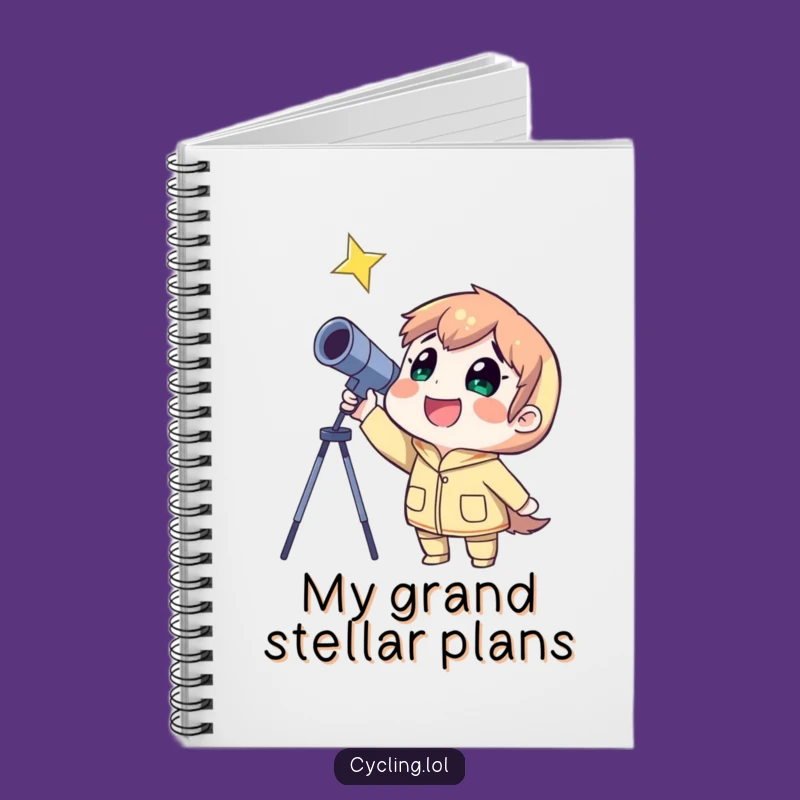 Funny Stargazer Notebook: Jot Down Cosmic Ideas with Grins, Ideal Funny Gift