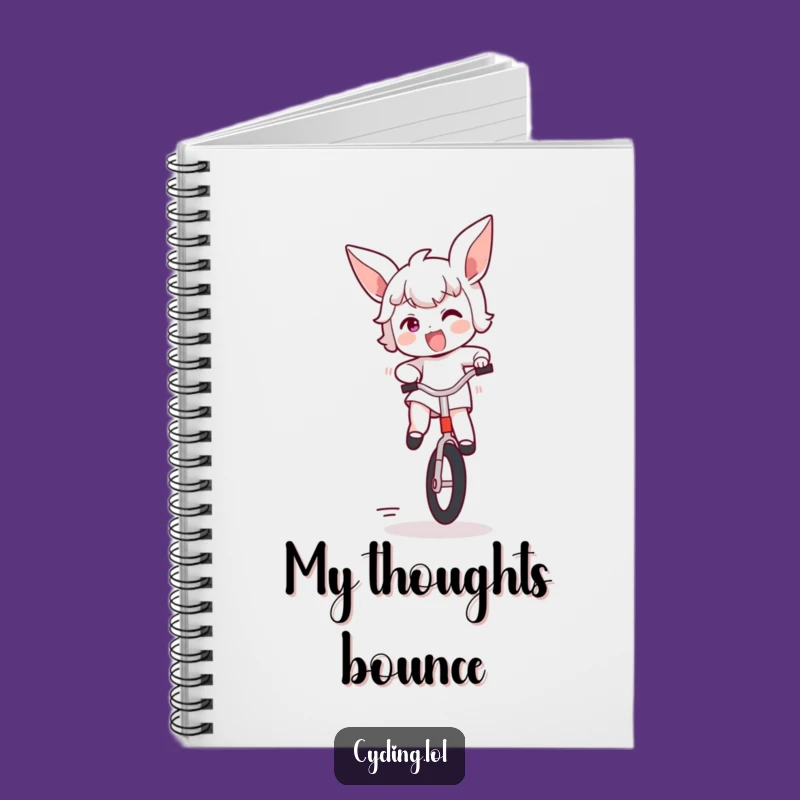 Funny Bouncing Unicycle Notebook: Capture Your Exciting Ideas