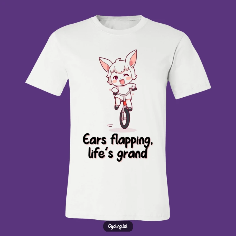 Funny Bouncing Unicycle T-Shirt: Wear Your Joyful Ride