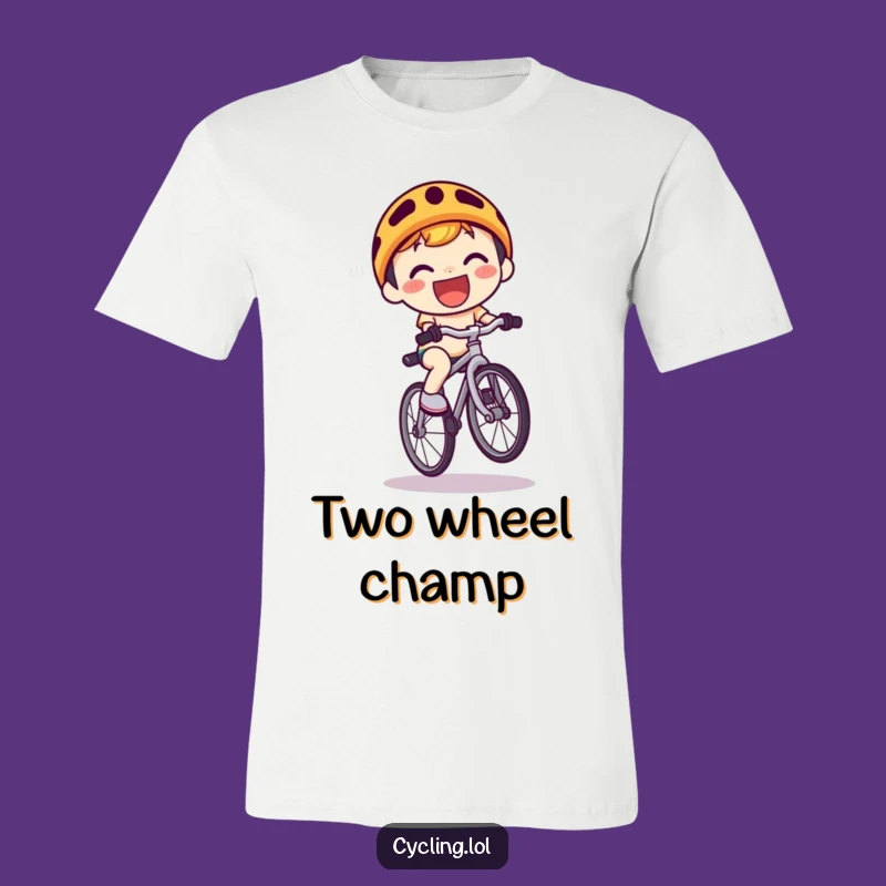 Funny Kawaii Wheelie T-Shirt: Grin & Shred with This Adorable Cycle Tee - Funny Gift