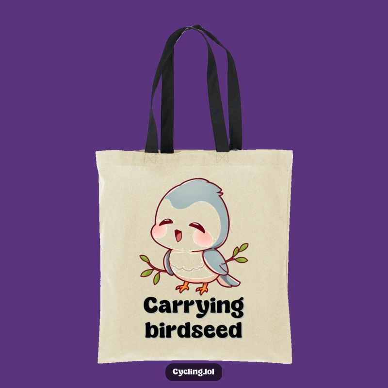 Funny Bird Lover Tote Bag: Carry Your Passion for Birdsong